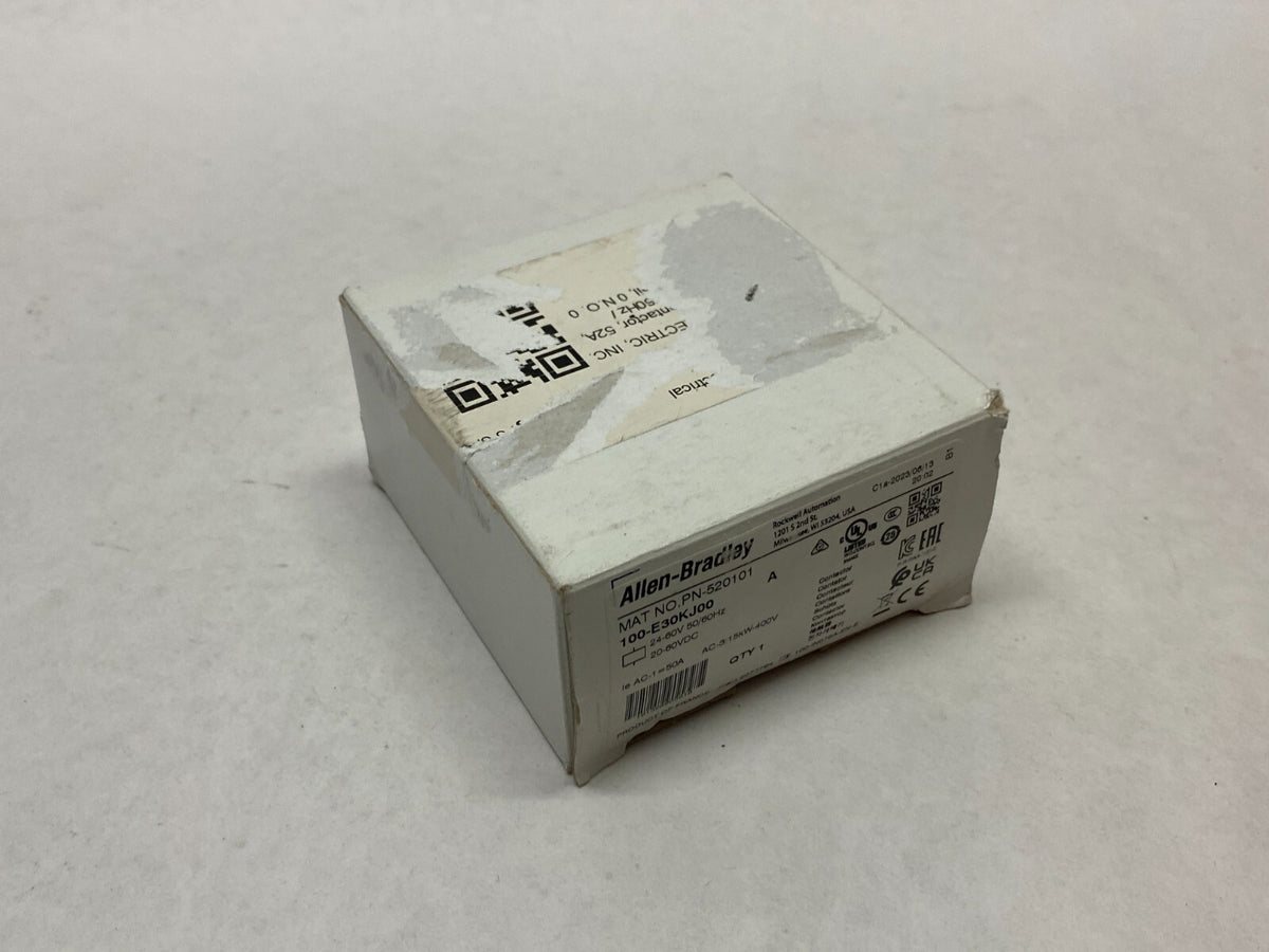 100-E30KJ00 | Allen Bradley Ser. A Non-Reversing Contactor 24-60V BROKEN MOUNT - New Other - Maverick Industrial Sales