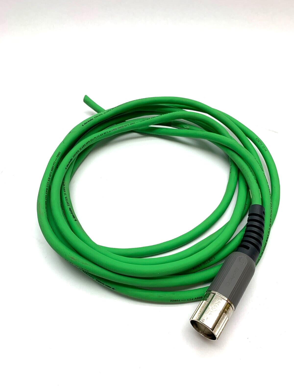 Allen Bradley 2090-CFBM7DF-CEAA05 Ser. A Motor Feedback Cable Speedtec Con 15ft - Used - Maverick Industrial Sales