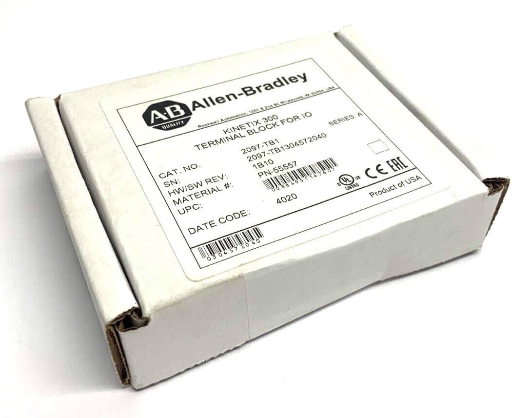 2097-TB1 | Allen Bradley Ser. A Kinetix 300 Terminal Block For IO - New - Maverick Industrial Sales