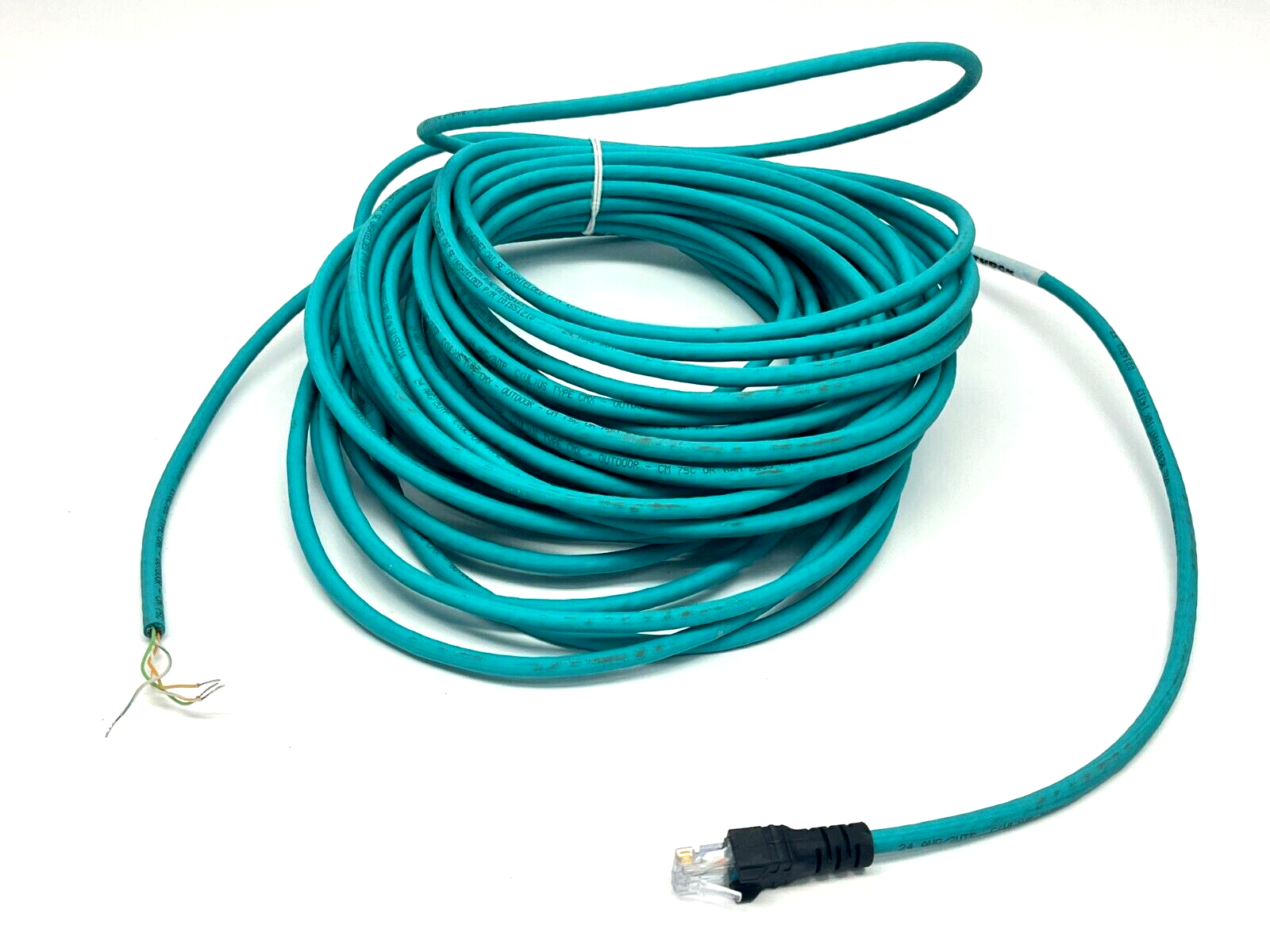 RJ45 440-20M | Turck Ethernet Cordset RJ45 20m Length U-52157 - Used - Maverick Industrial Sales
