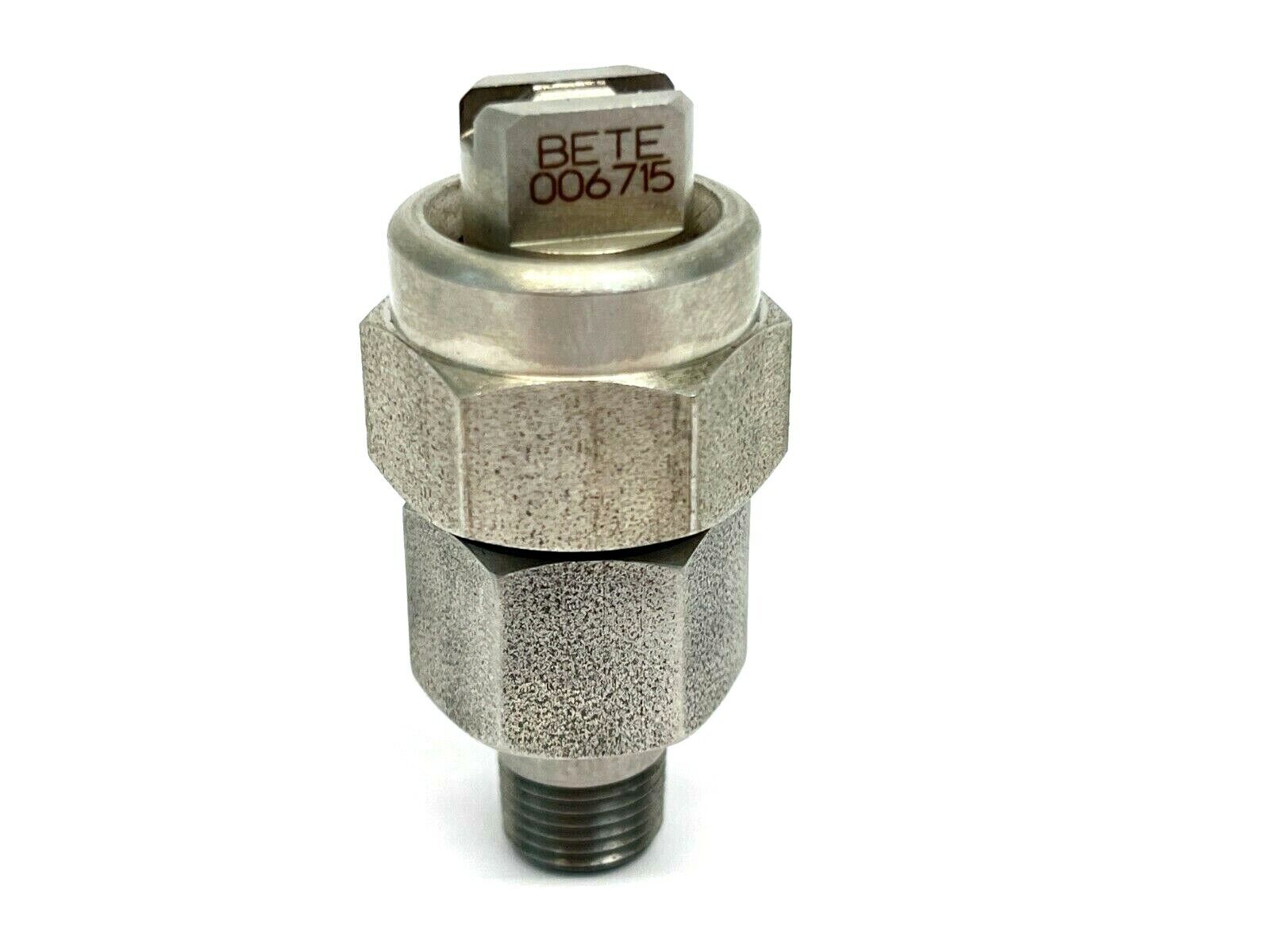 Bete BJ0067 Paint Spray Nozzle 1'8" NPT 303 Stainless Steel Fan Pattern Male - Maverick Industrial Sales