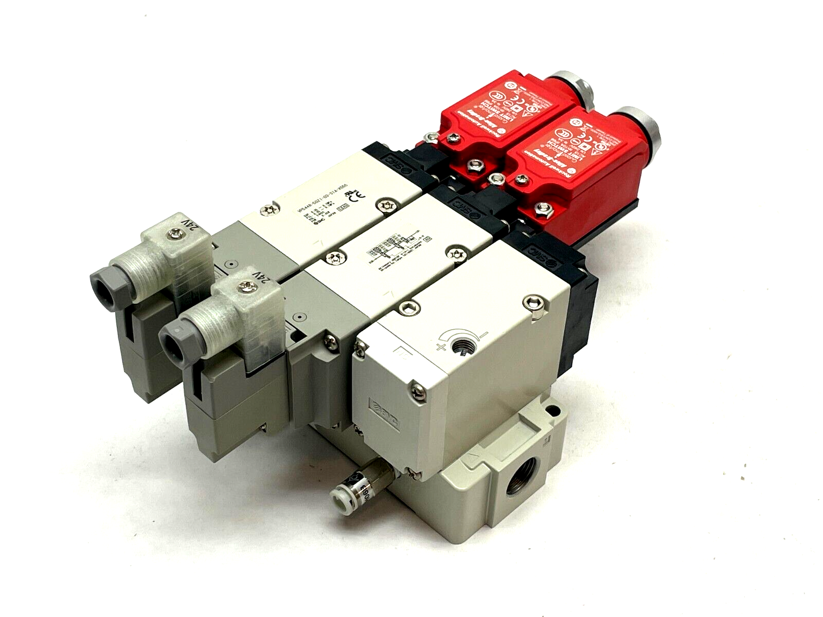 SMC VP544R-5DZ1-03-S1A-X555 Solenoid Valve Assembly 3-Port - Maverick Industrial Sales