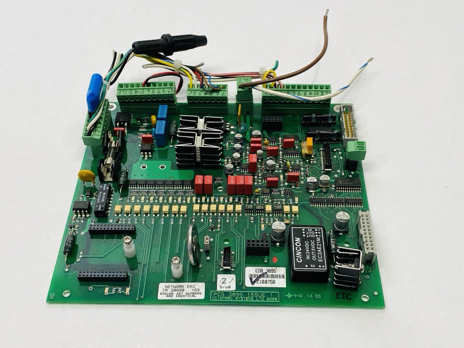Spark Systems PCS 3895 Network EKC IR 28608 103 Control Board - Used - Maverick Industrial Sales