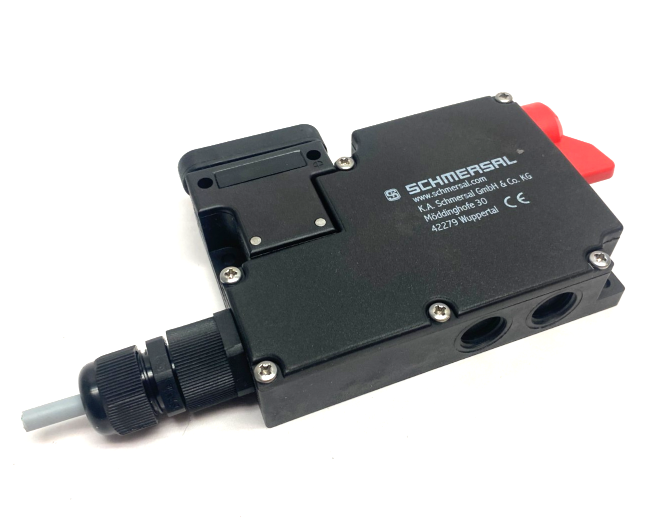 101181381 | Schmersal AZM 161SK-12/12RKAT-024 Solenoid Interlock w/ Emergency Exit - Used - Maverick Industrial Sales