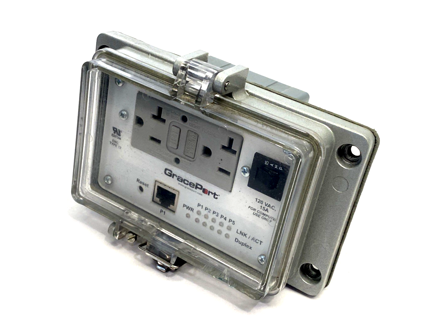 P-E5-M4RF15 | Grace Technologies Ethernet Switch Panel Interface Connector - Used - Maverick Industrial Sales