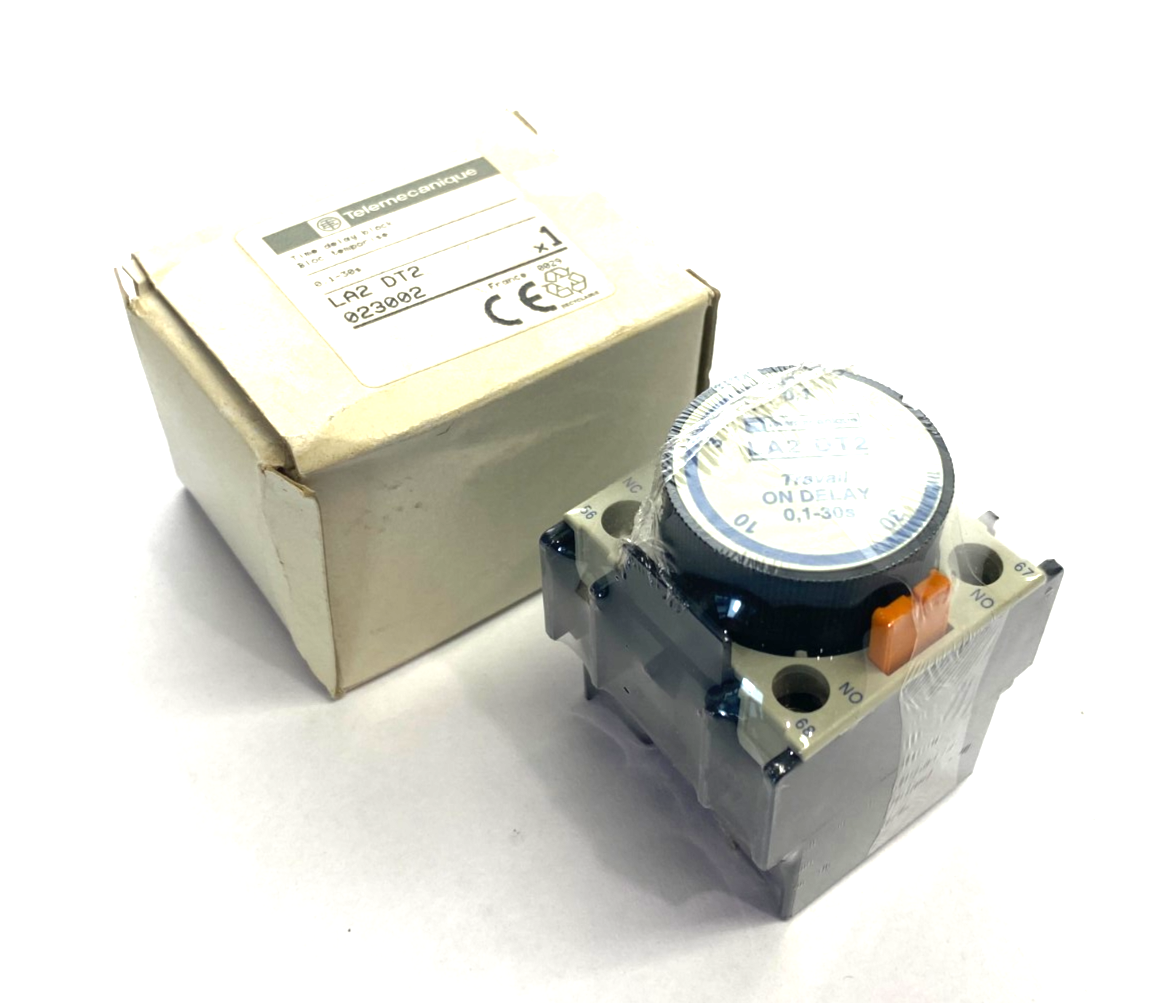 Telemecanique LA2 DT2 Time Delay Contact Block 023002 - Maverick Industrial Sales