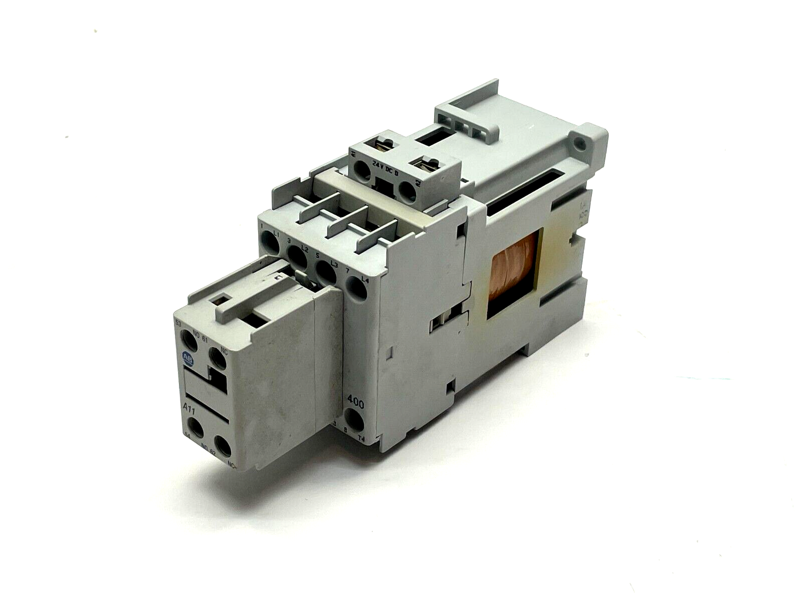 Allen Bradley 100-C16DJ400 Ser. B General Purpose Contactor w/ 100-F Ser.A Relay - Maverick Industrial Sales