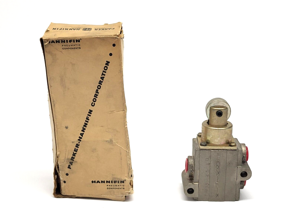 Parker Hannifin CW13-25 Roller Cam Operator 3-Way Valve Wall Mounted 1/4" Ports - Maverick Industrial Sales