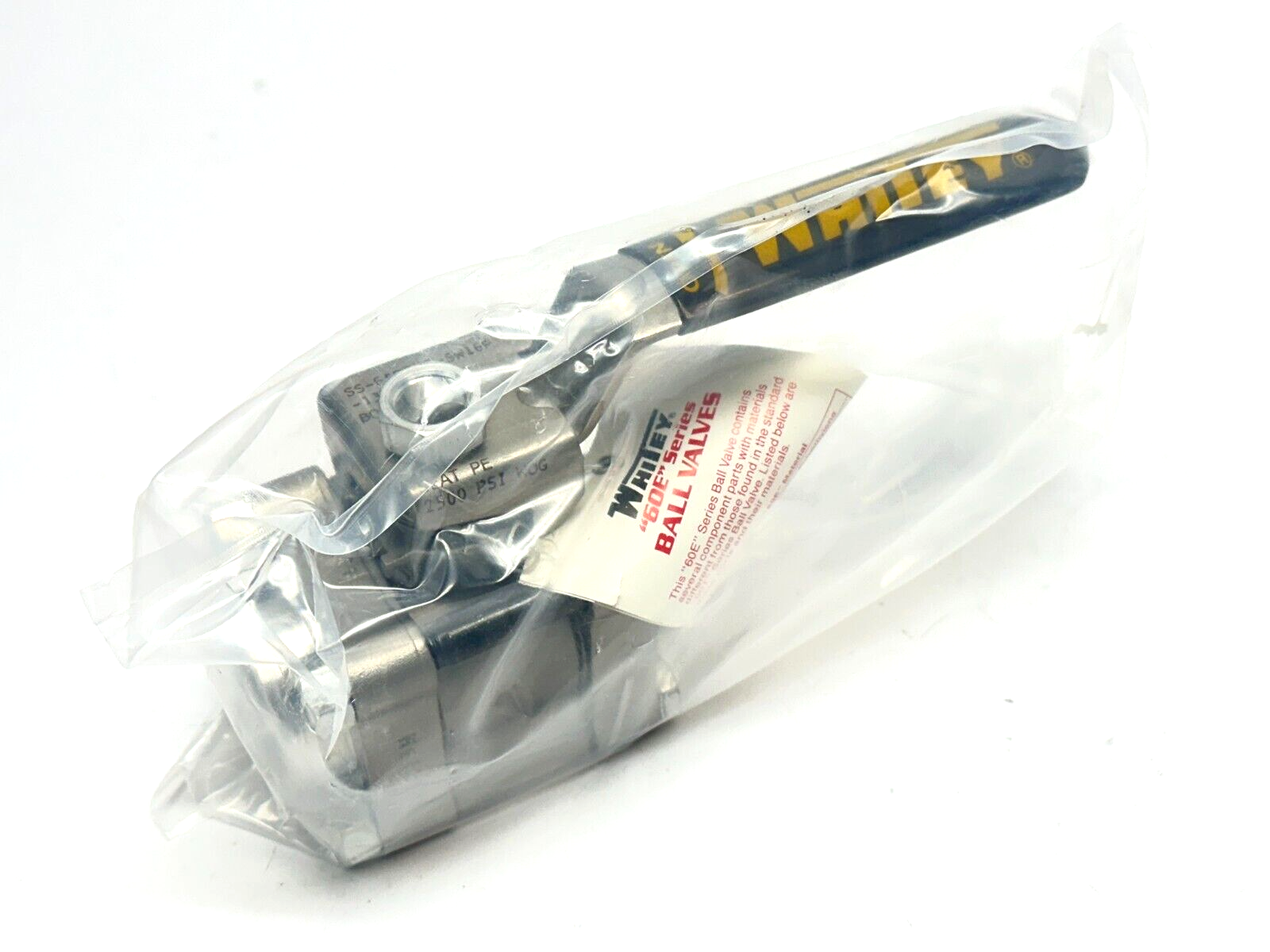 Swagelok SS-65EF16-SW16P-1372 Whitey 60E Series Ball Valve 1" - New - Maverick Industrial Sales