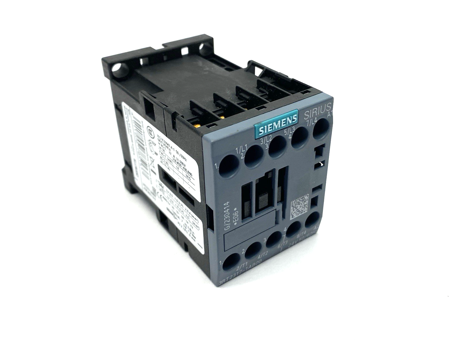 Siemens 3RT2317-1B00 SIRIUS Contactor 4NO 24V 50/60Hz 22A - Maverick Industrial Sales