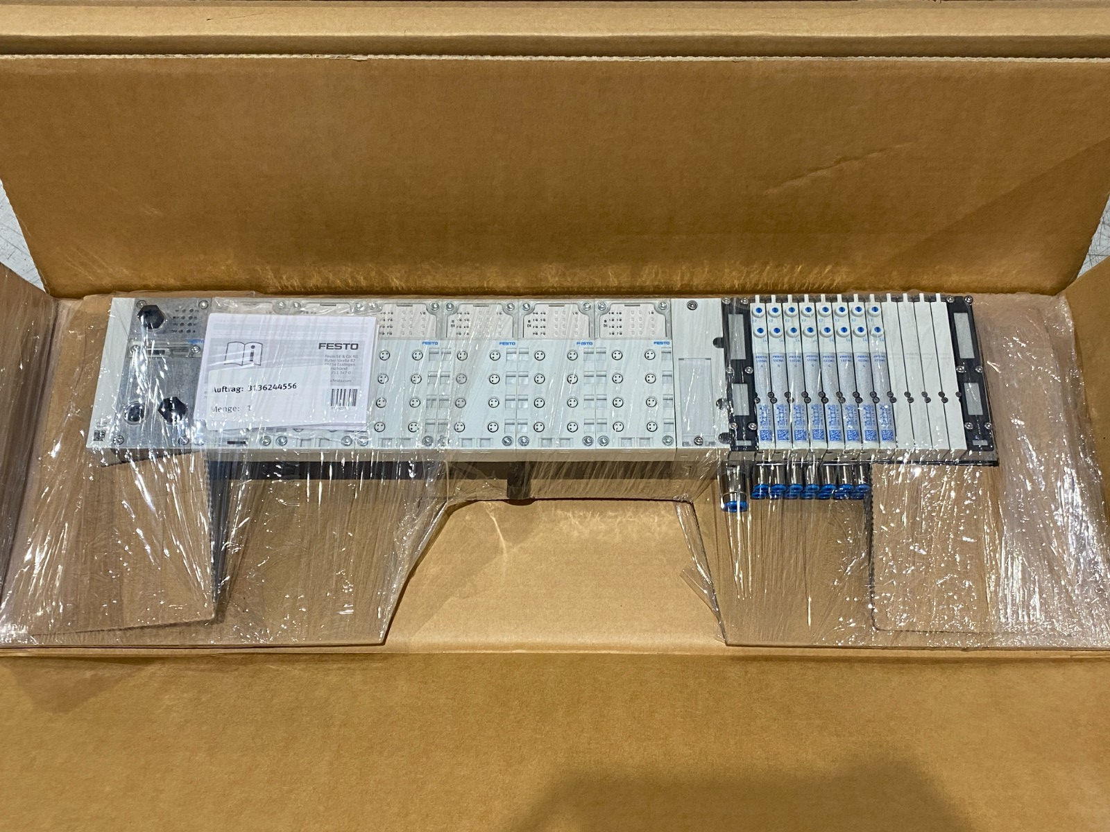 Festo MPA-FB-VI-... Valve Terminal Manifold, Configured, 530411 - Maverick Industrial Sales