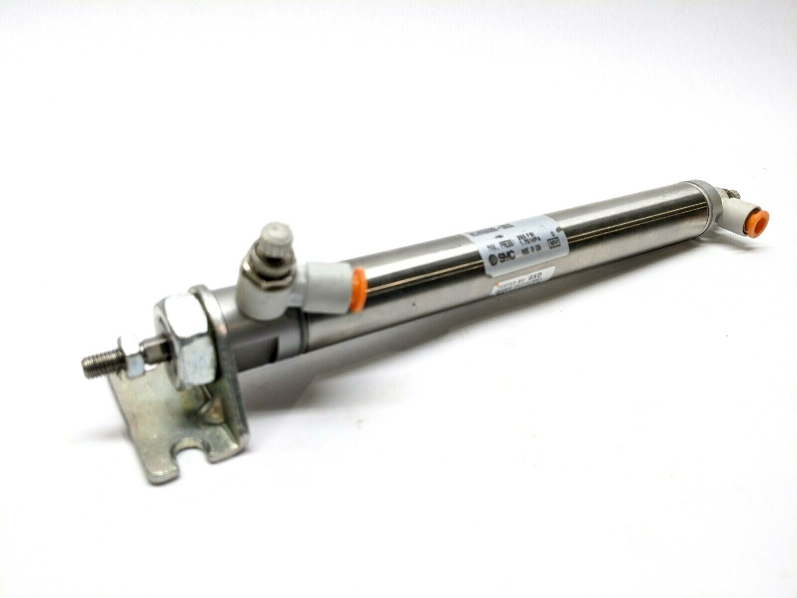 SMC NCMKB088-0600 Non Rotating Pneumatic Cylinder 7/8" Bore 6" Stroke - Used - Maverick Industrial Sales