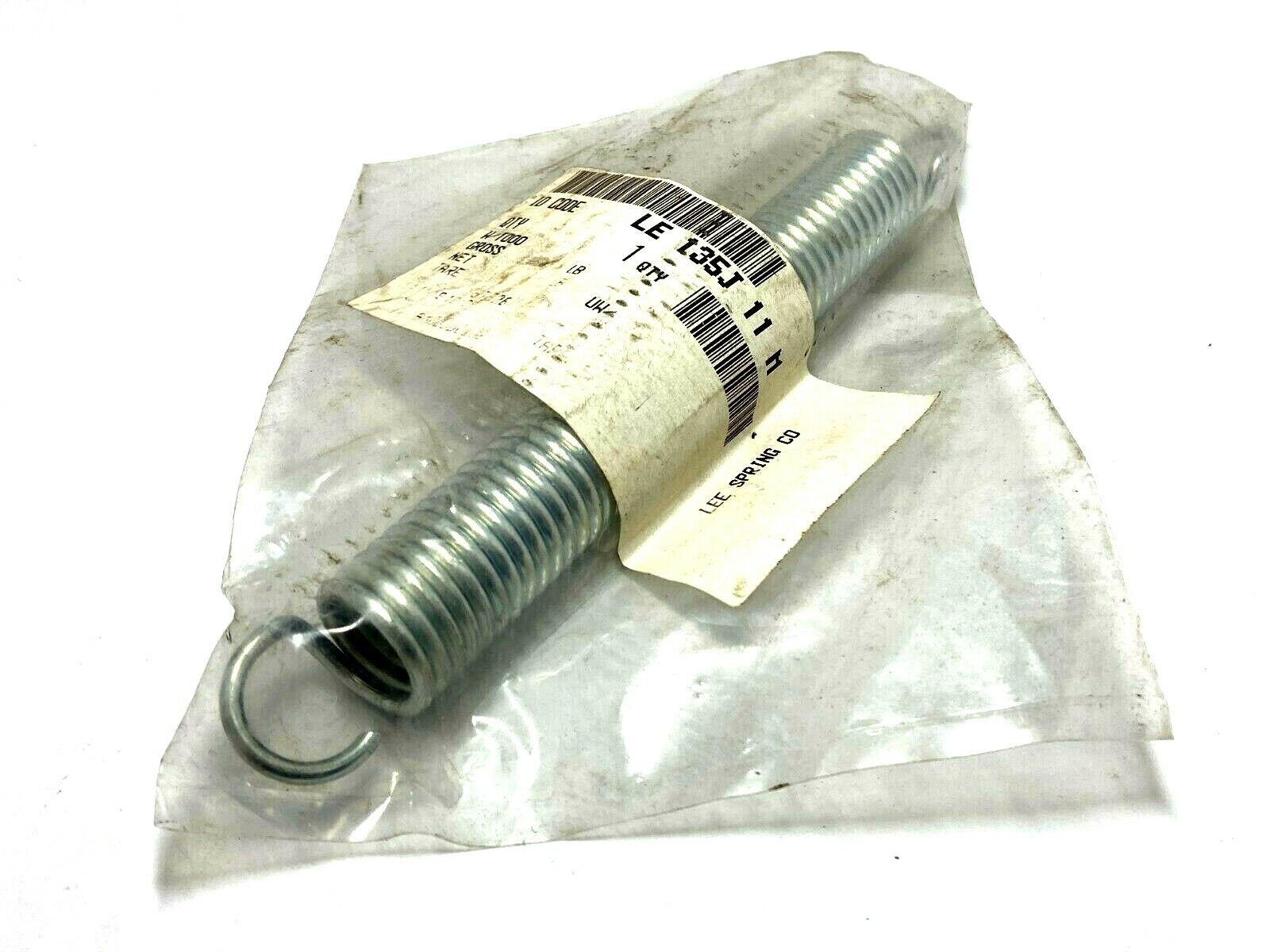 Lee Spring LE135J 11 M Standard Extension Spring 0.135" Wire Diameter 6.54" Body - Maverick Industrial Sales