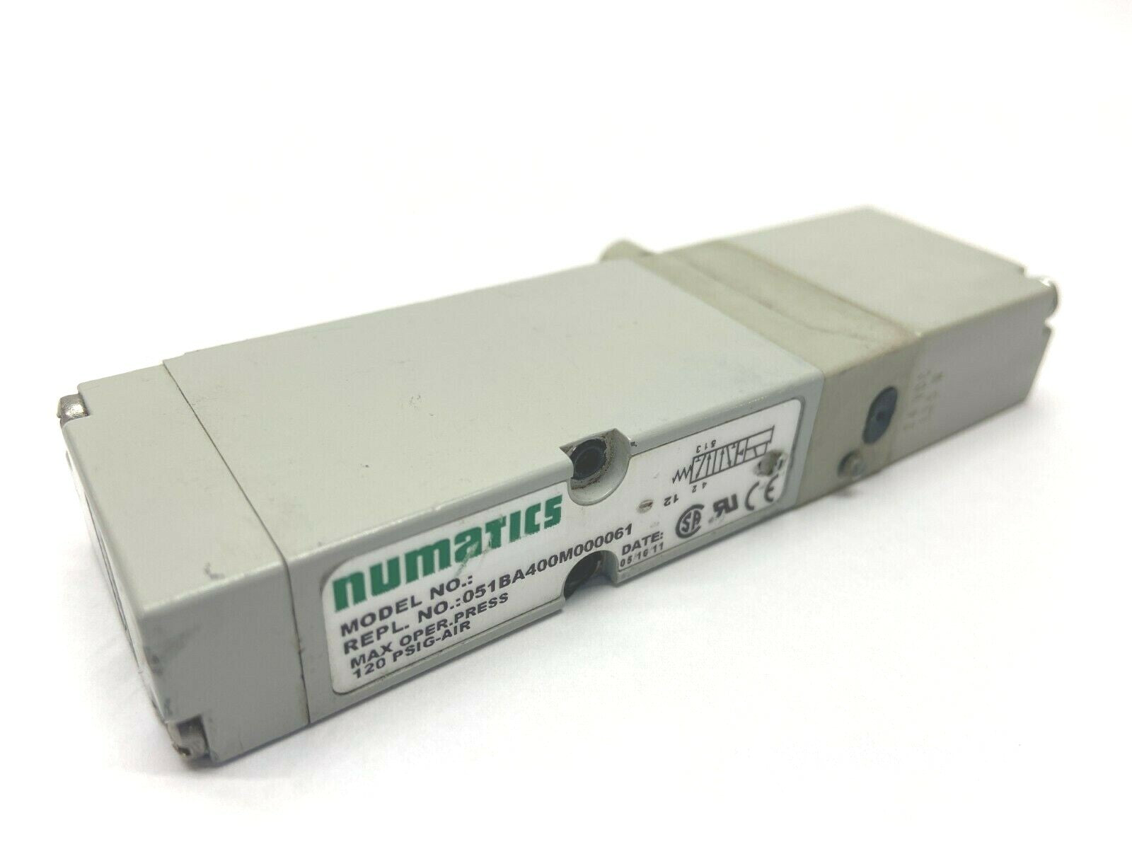 051BA400M000061 | Numatics Solenoid Directional Control Valve - Used - Maverick Industrial Sales