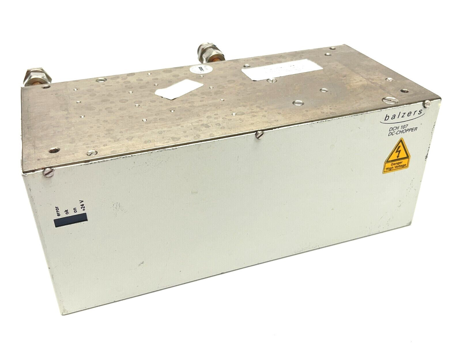 Balzers BGM47126 DCH 107 DC-Chopper - Maverick Industrial Sales