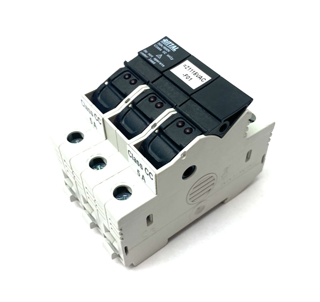 Rittal SV 9345.005 Fuse Holder 31A to 60A 3-pole 9345005 - Used - Maverick Industrial Sales