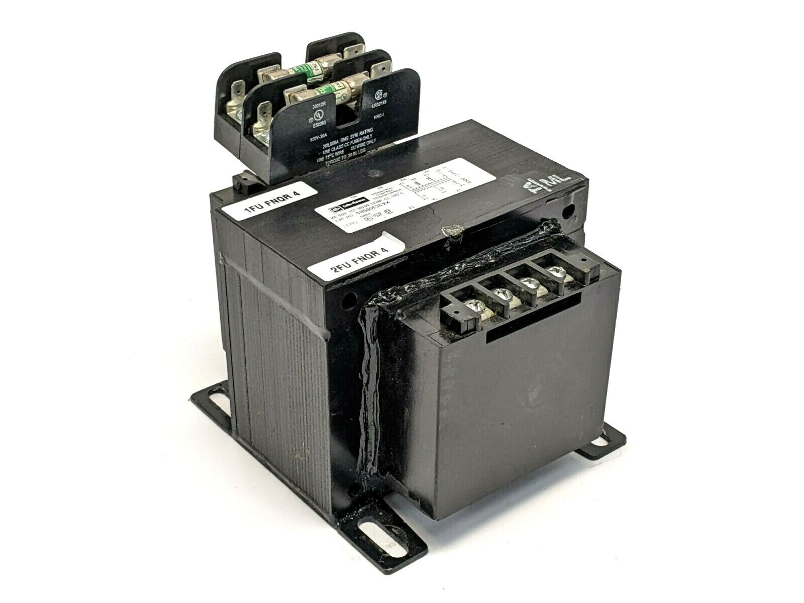 C0500E3CXX | Cutler Hammer Industrial Control Transformer 500VA 50/60Hz - Used - Maverick Industrial Sales