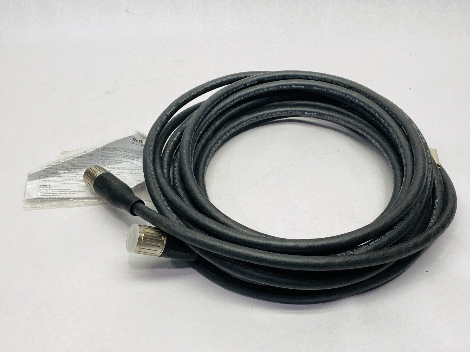 Bosch Rexroth 0608740103 Motor Connecting Cable S-010-S-A 10 Meter - Maverick Industrial Sales