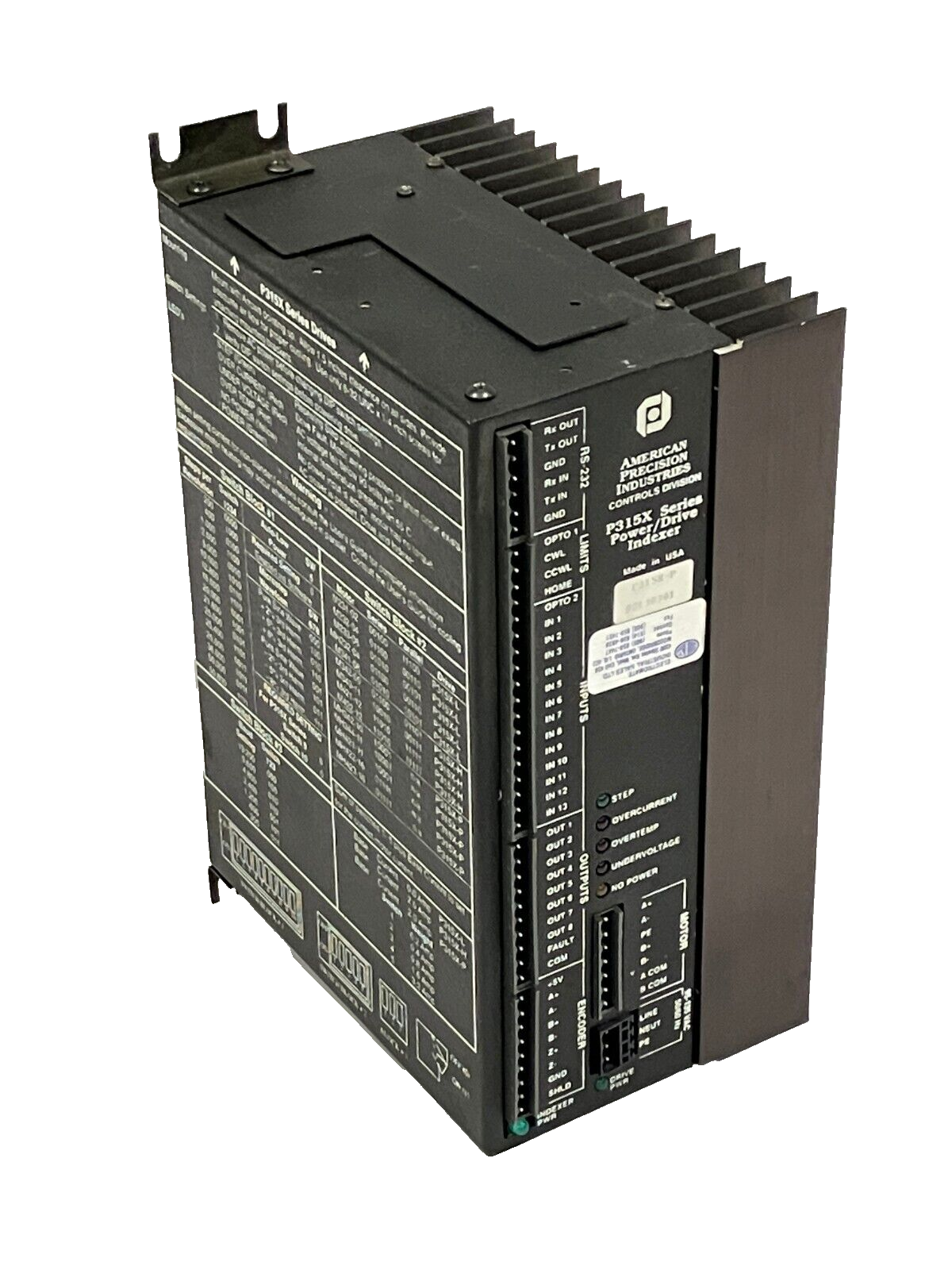 P315X-P | American Precision Industries Power Drive Indexer P315X Series - Used - Maverick Industrial Sales