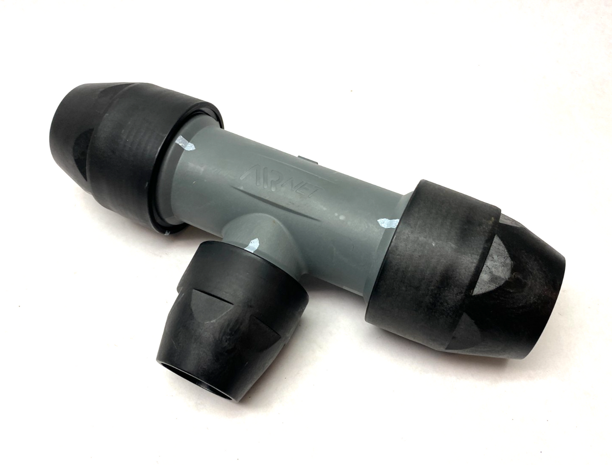 Airnet 2811 5407 80 Reducer Tee Pipe Coupling Fitting DN 50 2" to DN40 1-1/2" - Maverick Industrial Sales