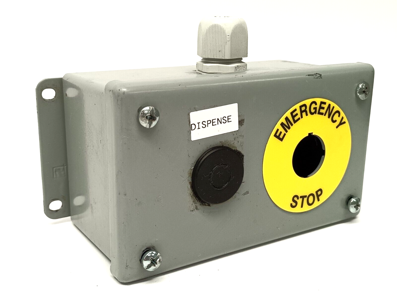 Hoffman E2PBG Pushbutton Enclosure Gray Steel - Maverick Industrial Sales