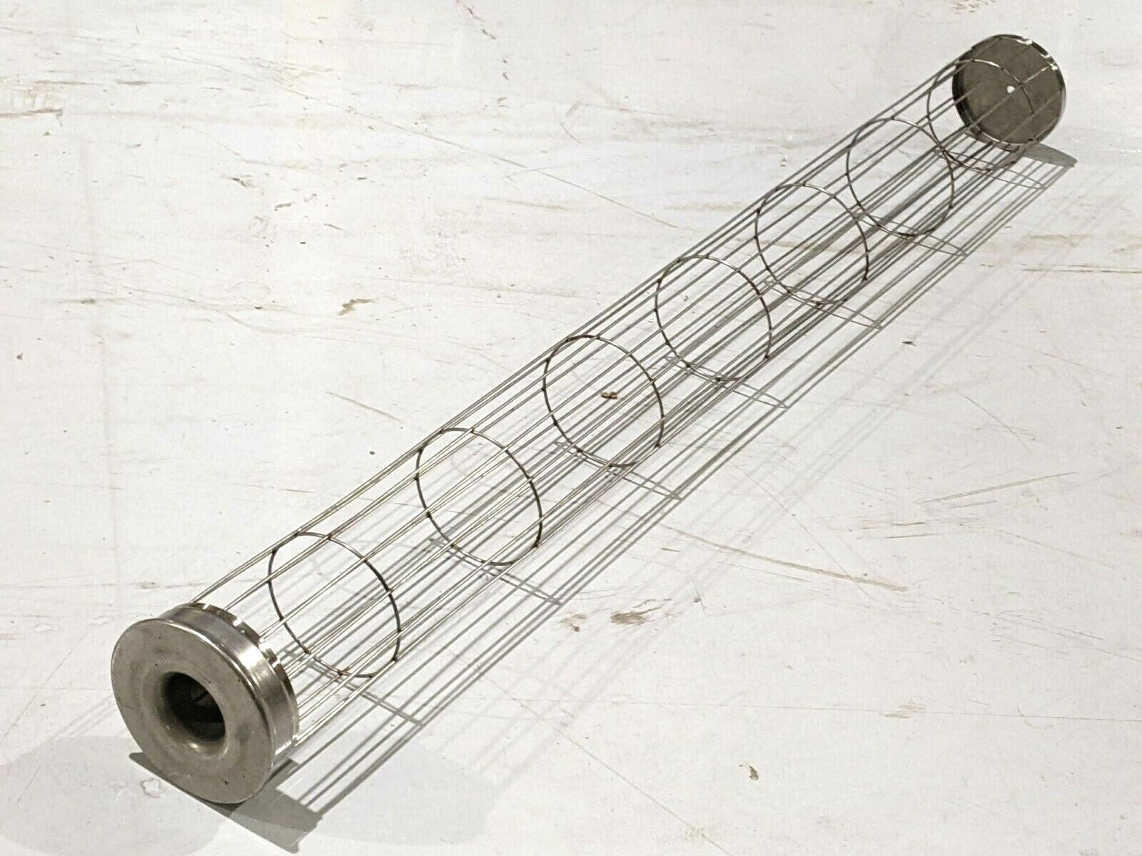 Nucon Bulk Bag Filling System Top Removal Cage 58" x 5-1/2" - New – Open box - Maverick Industrial Sales