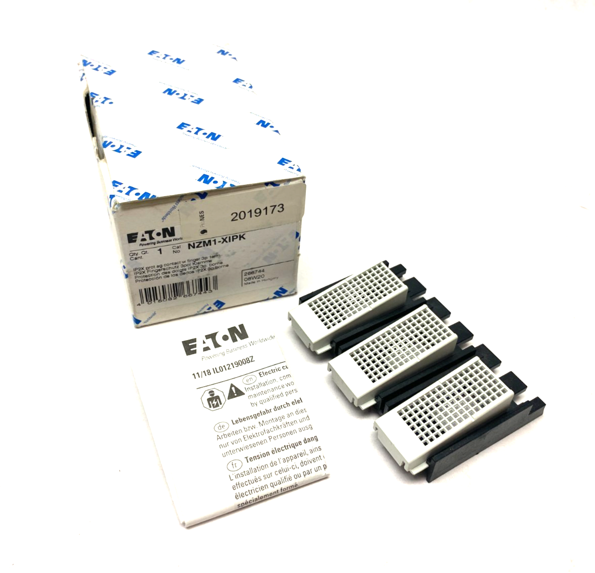 Eaton NZM1-XIPK Finger Protection/Contact Barrier Kit for Circuit Breakers 3-Pol - Maverick Industrial Sales