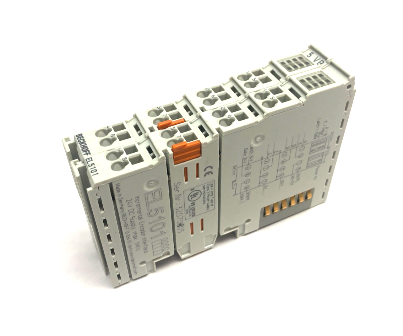 Beckhoff EL5101 EtherCAT Incremental Encoder Interface Terminal, 24VDC - Maverick Industrial Sales