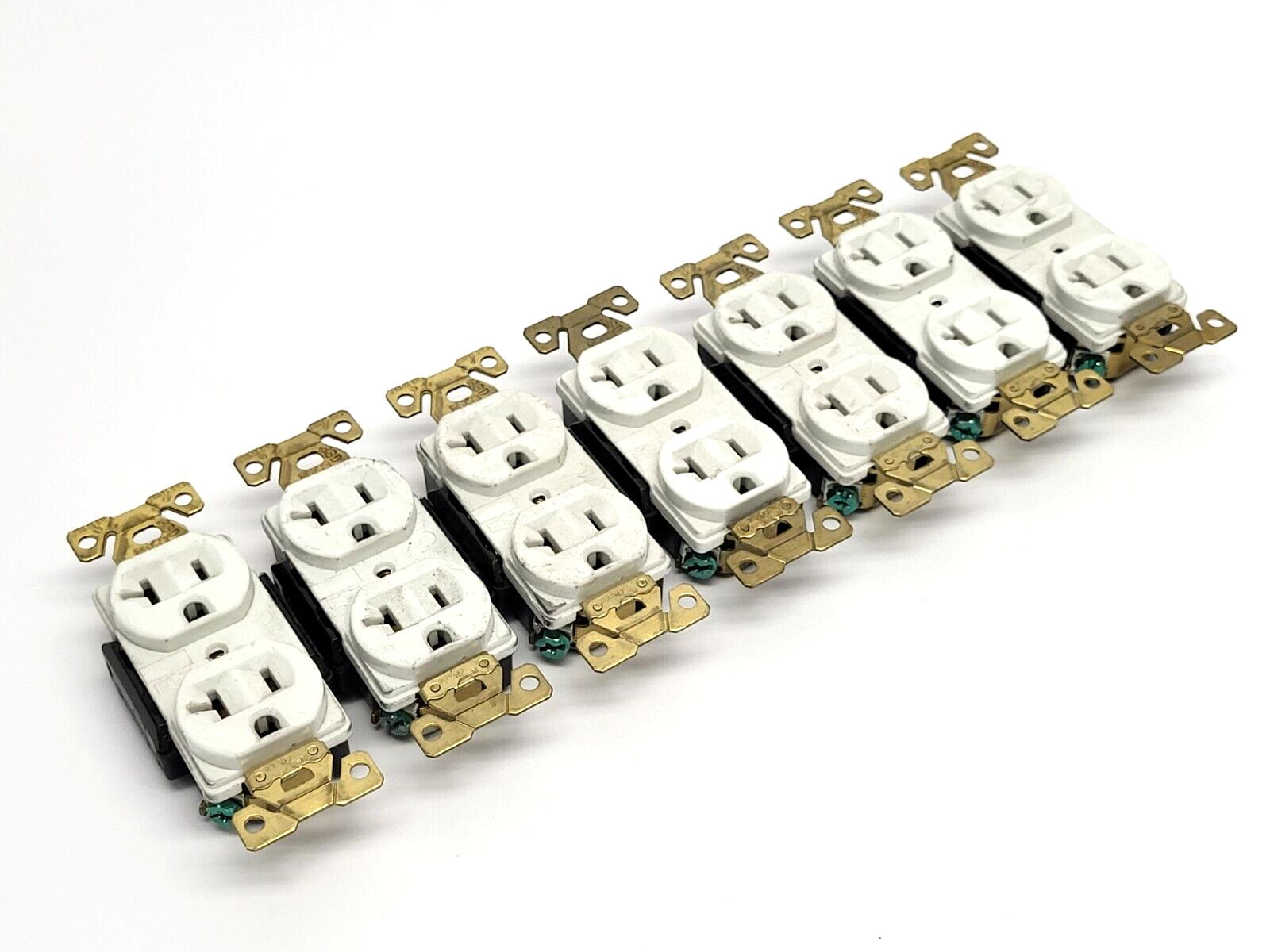 Eaton Duplex Outlet Receptacles 20A 125V LOT OF 7 - Used - Maverick Industrial Sales