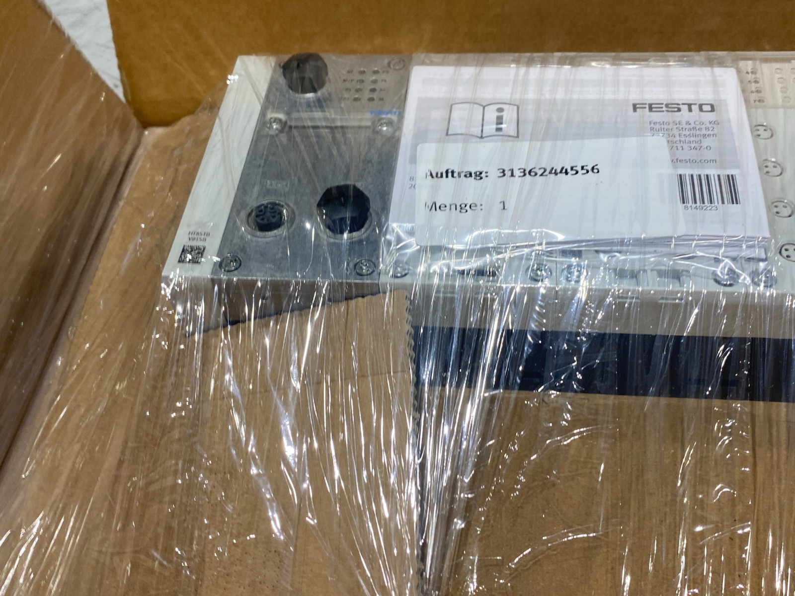 Festo MPA-FB-VI-... Valve Terminal Manifold, Configured, 530411 - Maverick Industrial Sales