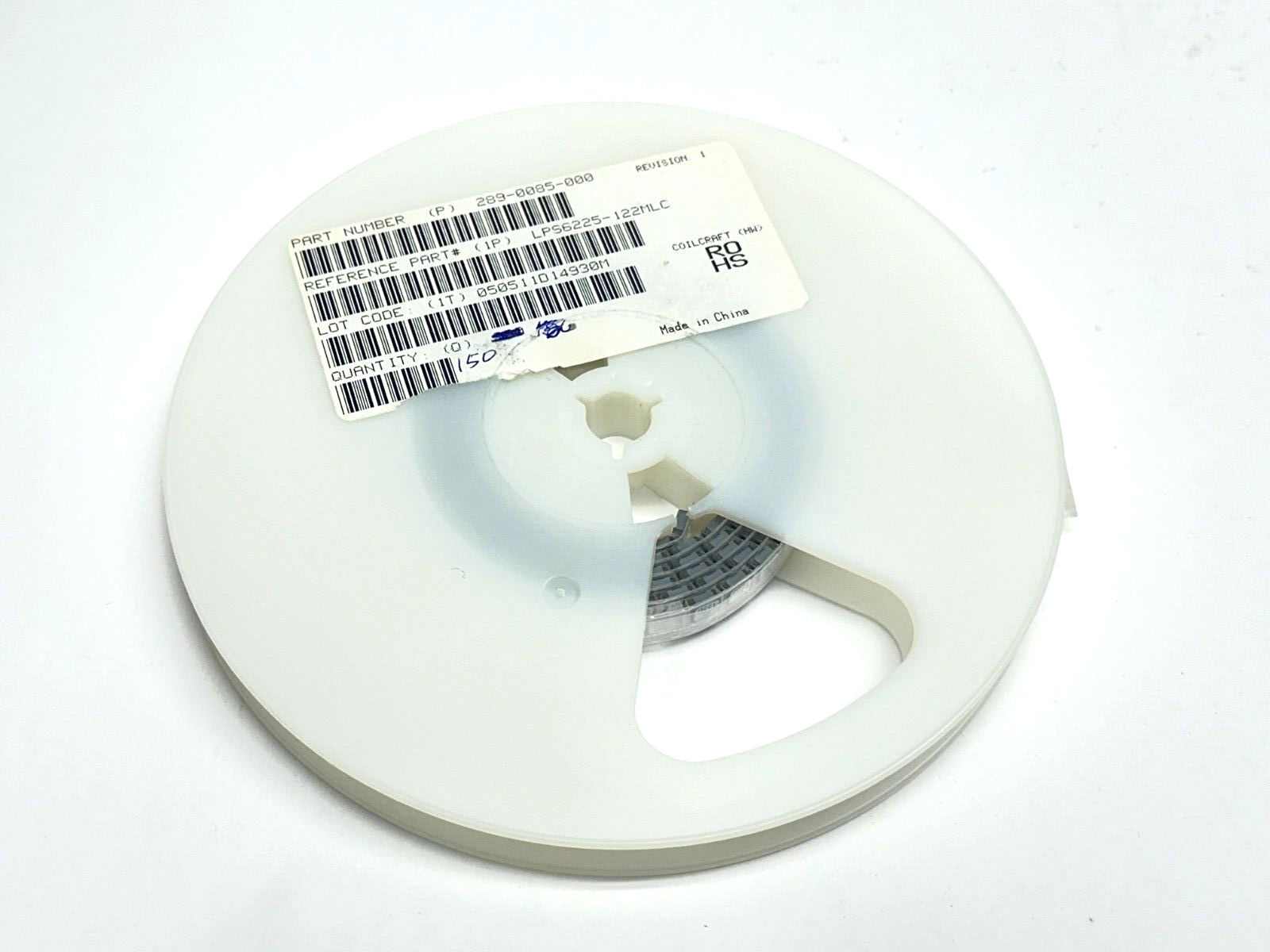 Coilcraft LPS6225-122MLC Power Inductor SMD 1.2uH Shld 20% 1.65A 40mOhms 150 QTY - Maverick Industrial Sales