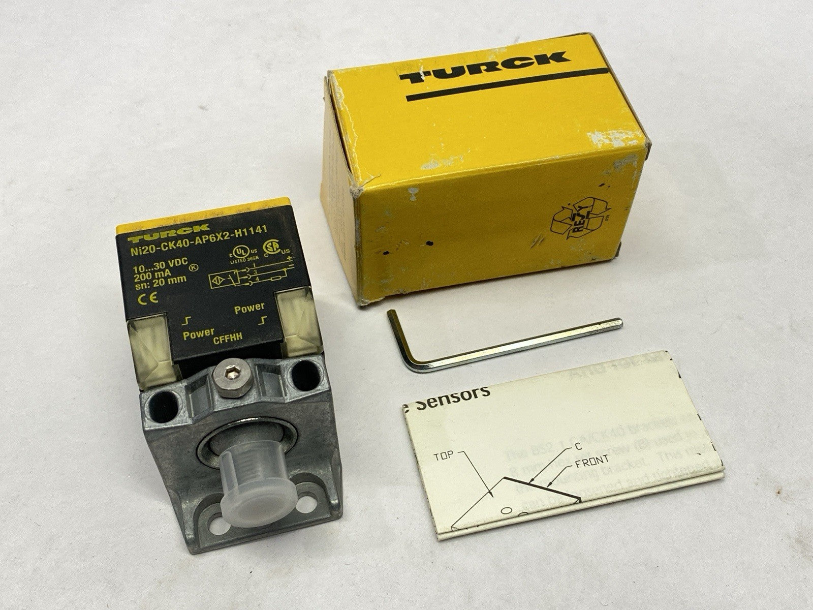 Turck Ni20-CK40-AP6X2-H1141 Inductive Proximity Sensor 16252 - Maverick Industrial Sales