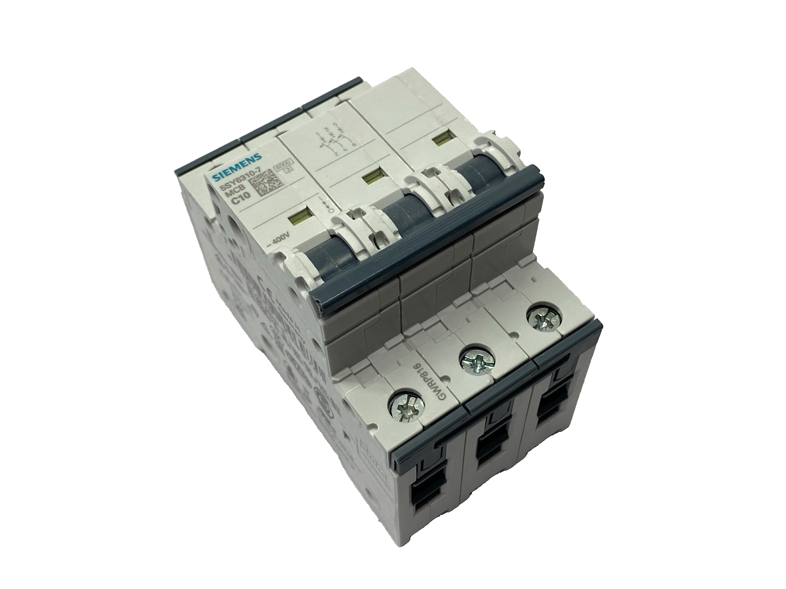 Siemens 5SY6310-7 Miniature Circuit Breaker 3-Pole 400V 10A - Maverick Industrial Sales