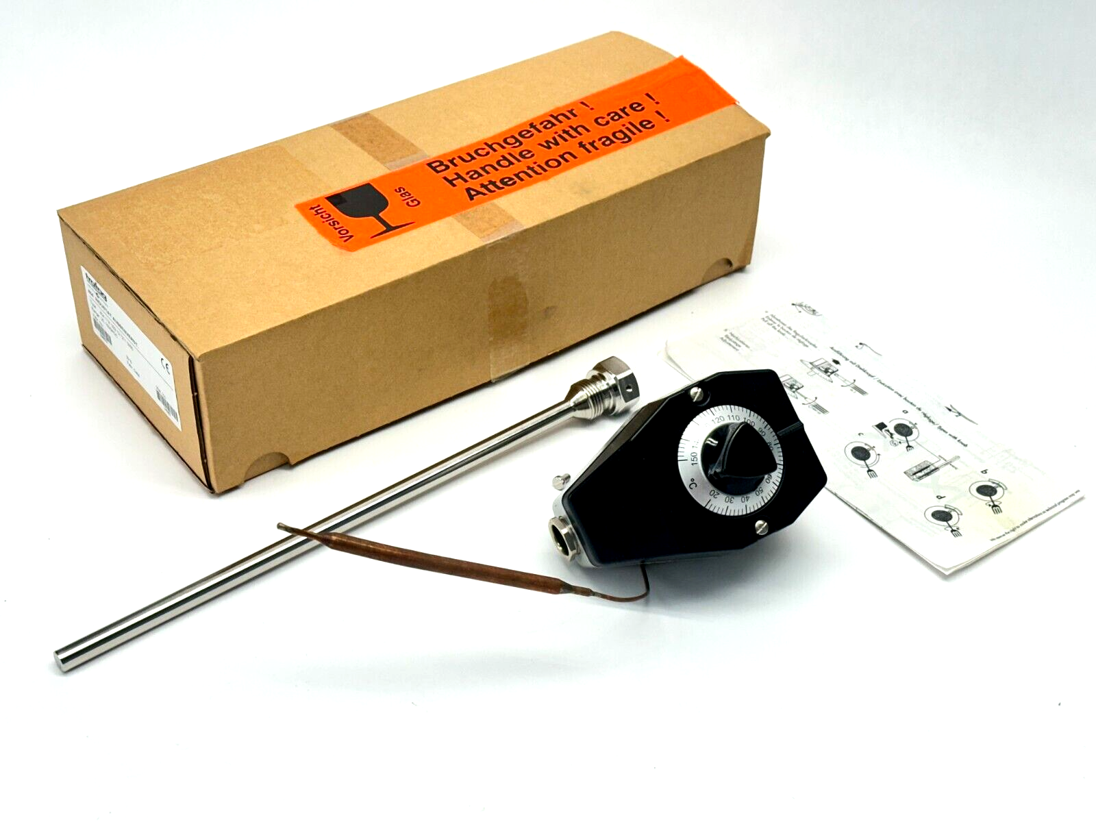 404 1131 322 12 1211 0300 | Trafag Industat Thermostat - New – Open box - Maverick Industrial Sales