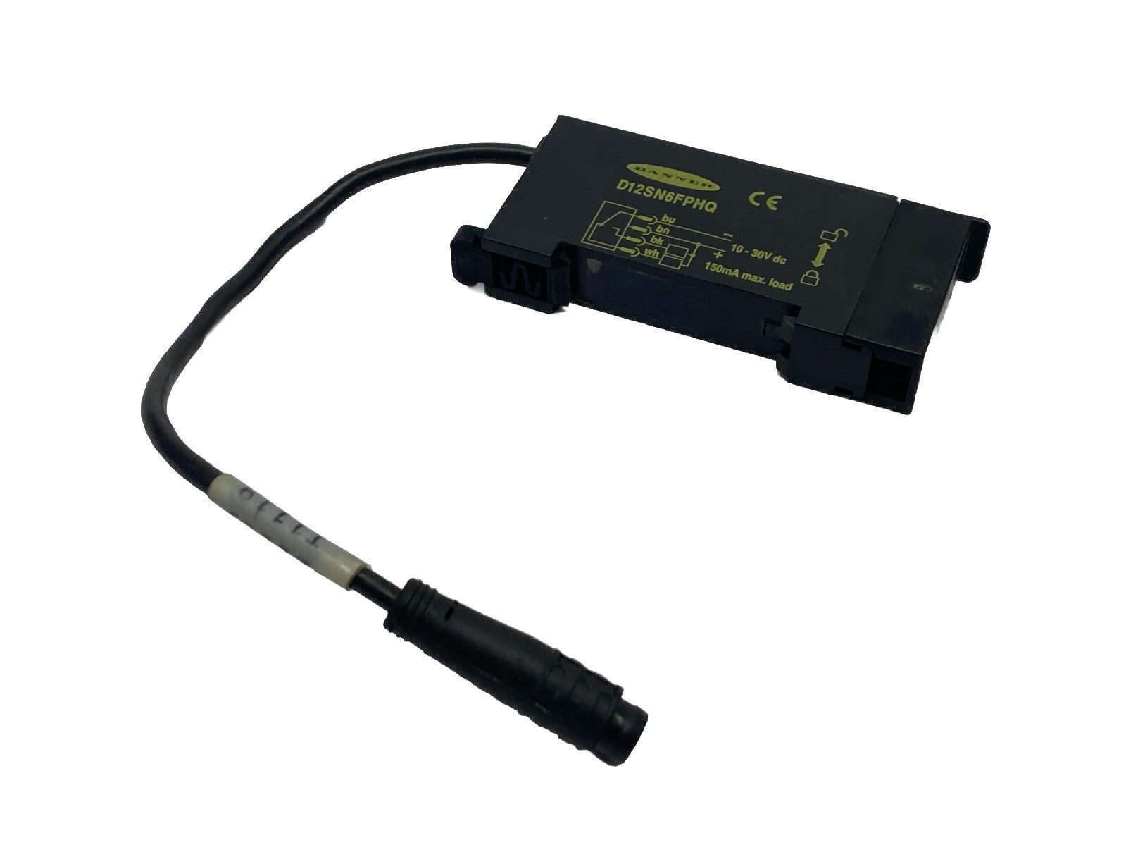 Banner D12SN6FPHQ High Power Plastic Fiber Optic Sensor 10-30VDC 34973 - Maverick Industrial Sales