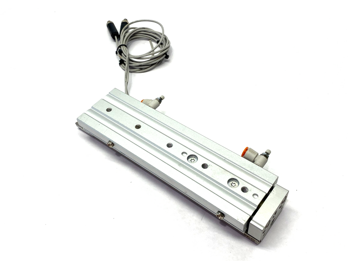 SMC MXQ16A-125Z High Precision Slide Pneumatic Cylinder 16mm Bore 125mm Stroke - Maverick Industrial Sales