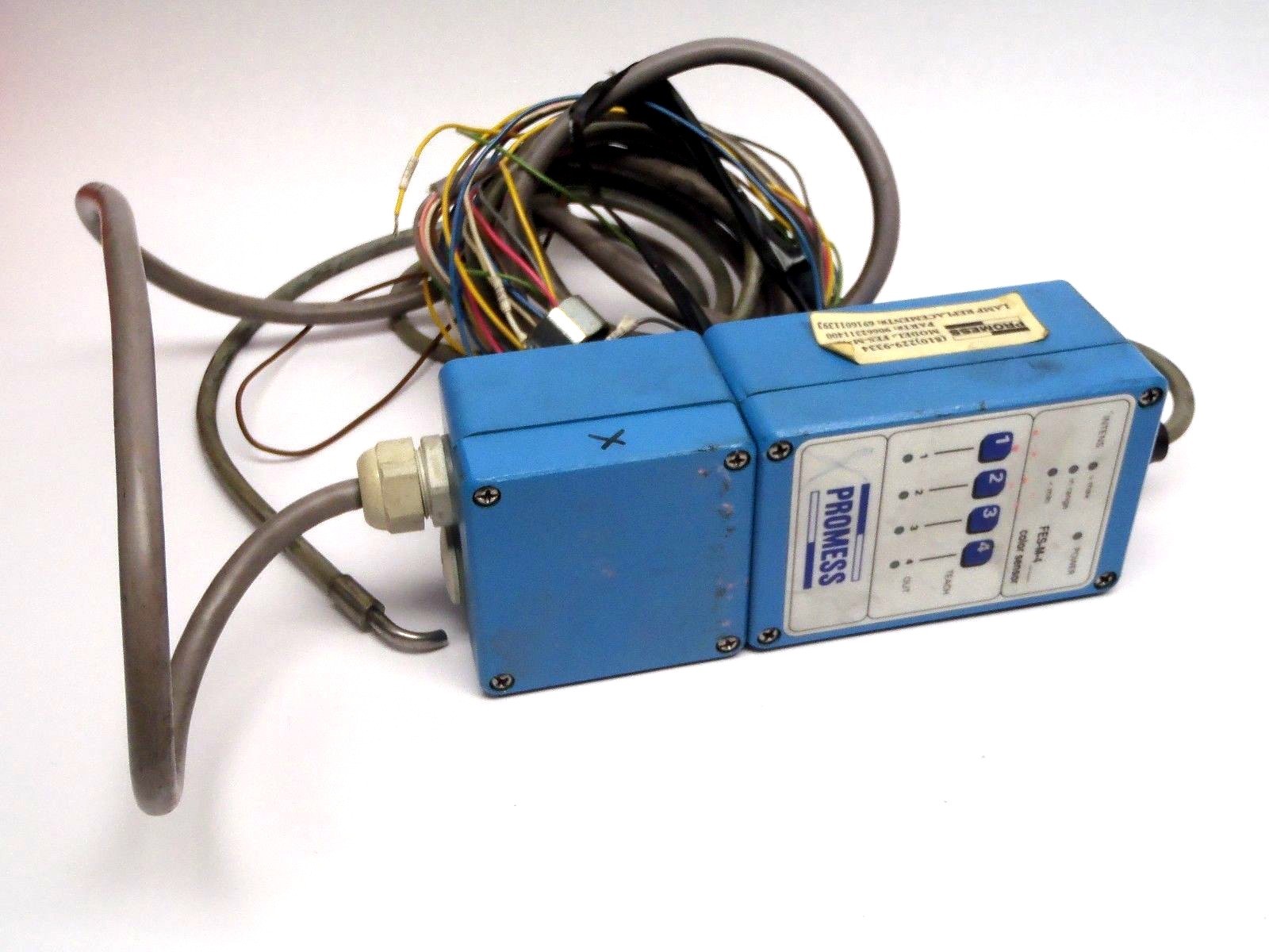 Promess FES-M-41 Color Sensor 90662311400 FESM41 - For parts or not working - Maverick Industrial Sales