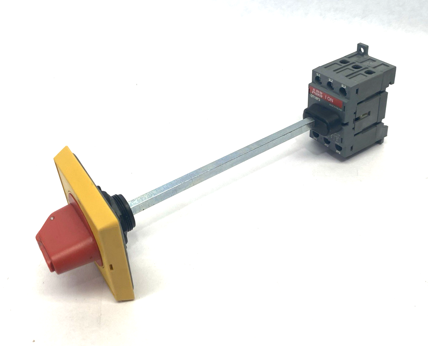 ABB OT16F3 Switch Disconnector 3-Pole DIN Rail Mount 1SCA104811R1001 w/ Handle - Maverick Industrial Sales