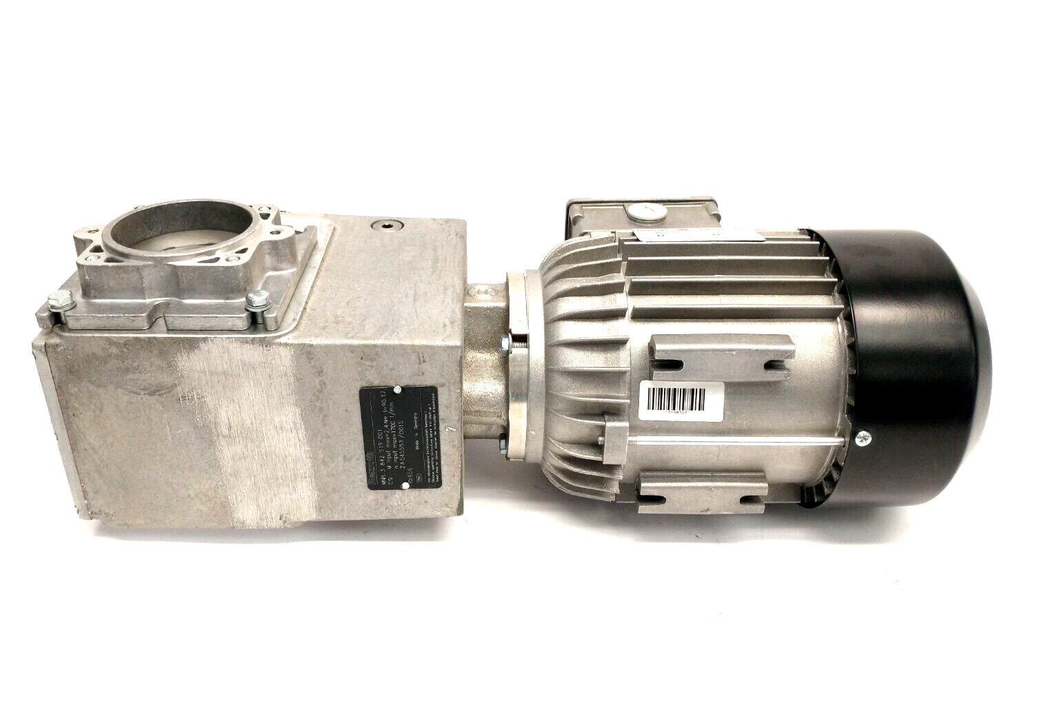 Bosch Rexroth 3842547994 Asynchron 3PH Motor .42kW w/ 3842519001 Gearbox - Maverick Industrial Sales