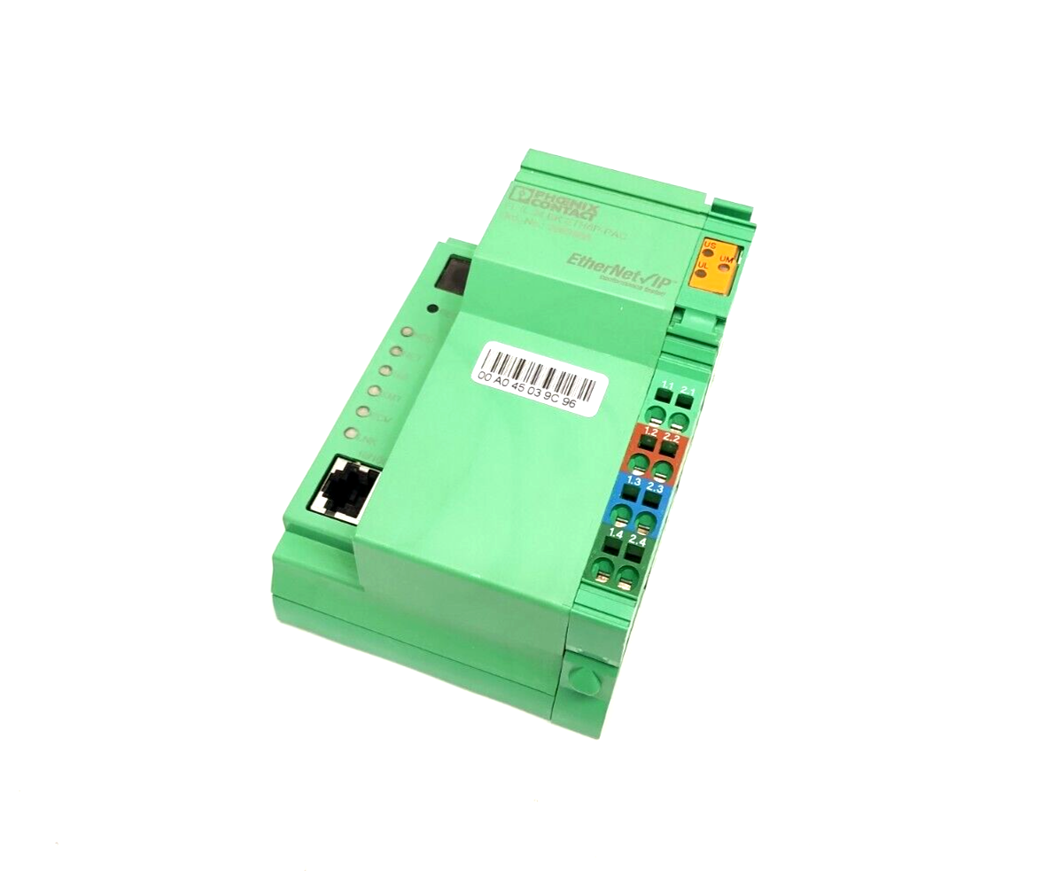Phoenix Contact FL IL 24 BK ETH/IP-PAC EtherNet/IP Inline Bus Coupler 2863986 - Used - Maverick Industrial Sales