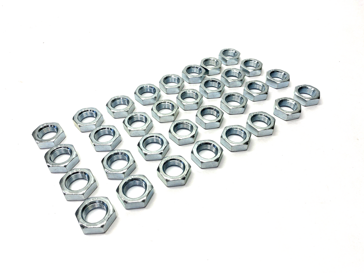 Hex Nut 3/4"-16 Thread, Steel, SAE Grade 5, Zin-Plated LOT OF 32 - Maverick Industrial Sales
