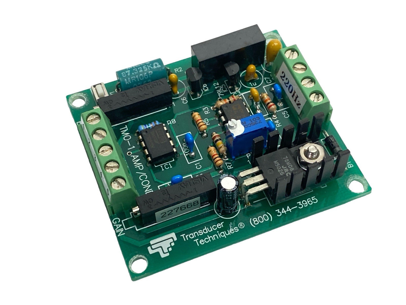 Transducer Techniques TM0-1 Load Cell Signal Conditioner Amplifier - Maverick Industrial Sales
