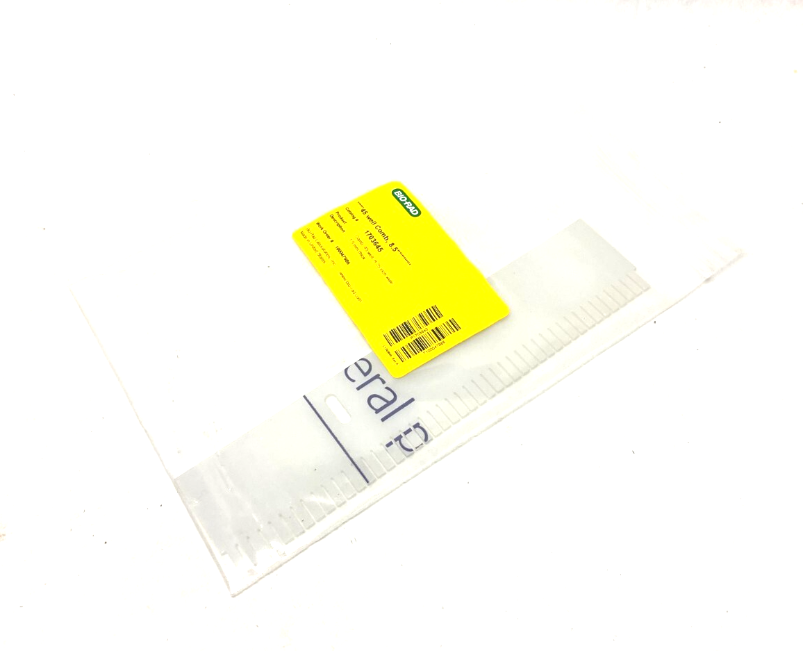 Bio-Rad 1703645 Pulsed Field Electrophoresis Comb 45-Well 1.5mm for CHEF System - Maverick Industrial Sales