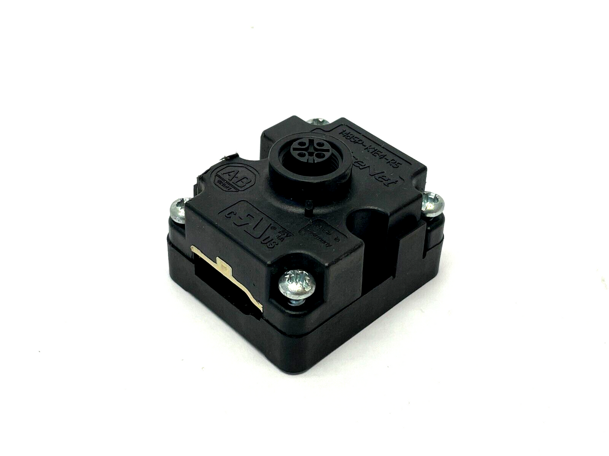 1485P-K1E4-R5 | Allen Bradley Connector KwikLink GP Female Micro Sealed 1 Port - New – Open box - Maverick Industrial Sales