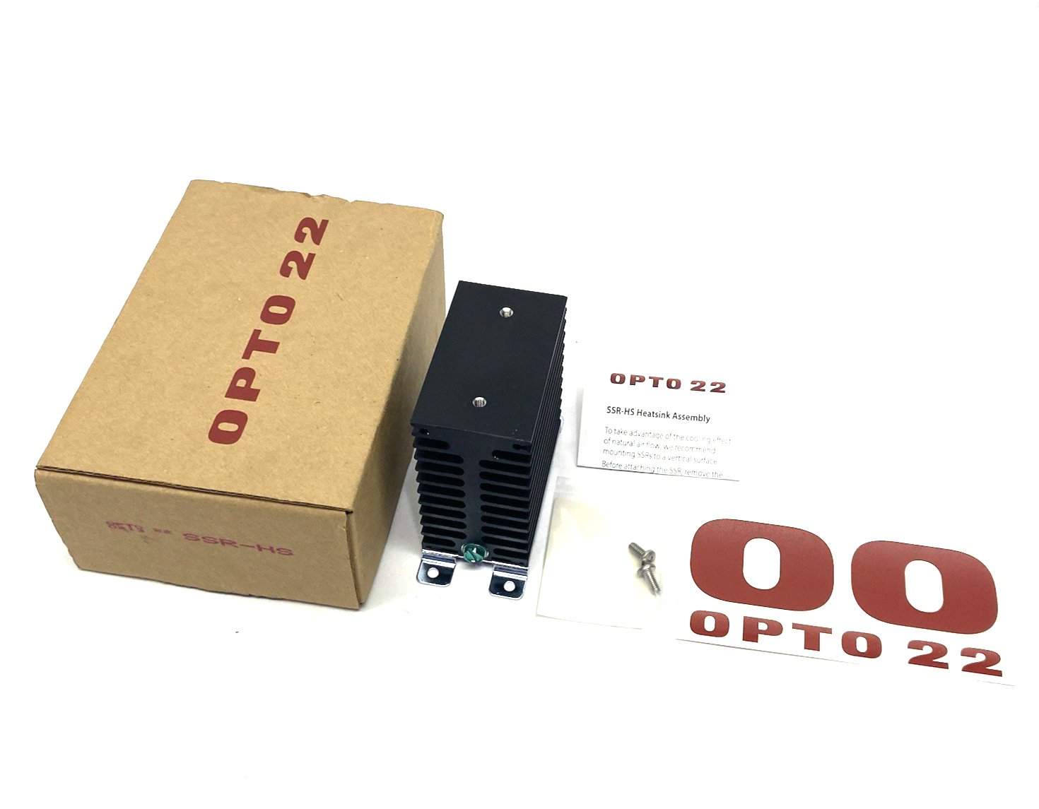 SSR-HS | Opto 22 Heatsink Block Assembly, for Solid State Relay - New – Open box - Maverick Industrial Sales