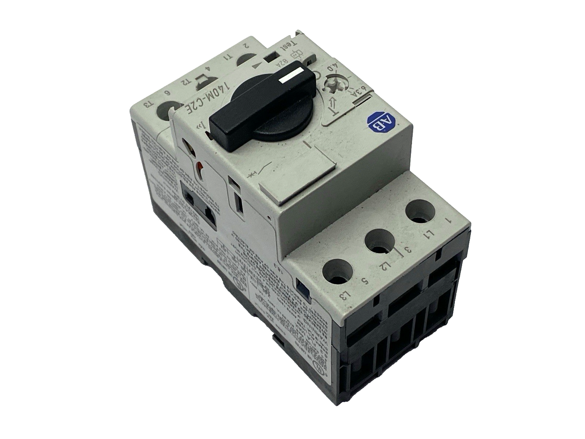 Allen Bradley 140M-C2E-B63 Ser. B Motor Protection Circuit Breaker 4.0-6.3A - Maverick Industrial Sales