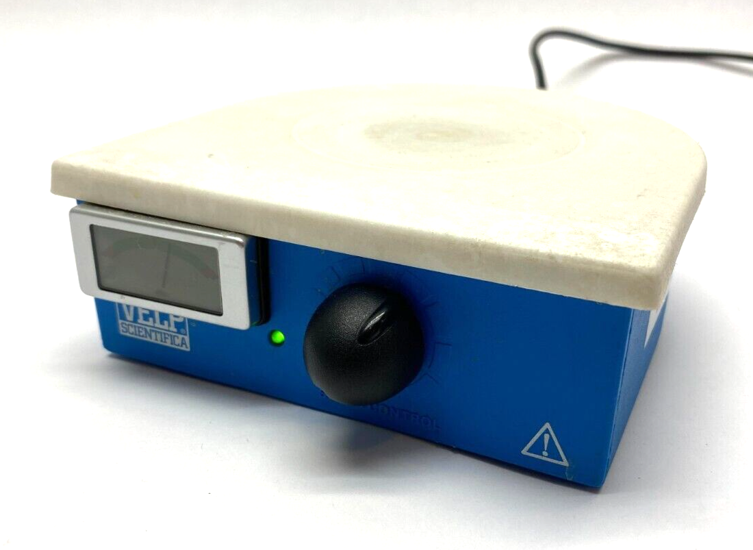 F203A0160 | Velp Scientifica Low Profile Magnetic Stirrer 12V w/ Power Supply - Used - Maverick Industrial Sales