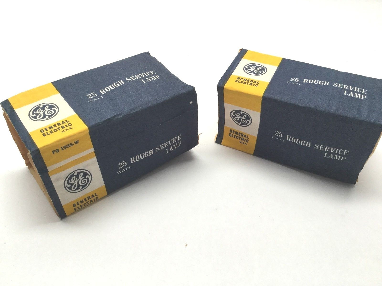 General Electric 25A/RS 25W 130V Rough Service Lamps Lot of 2 - Maverick Industrial Sales