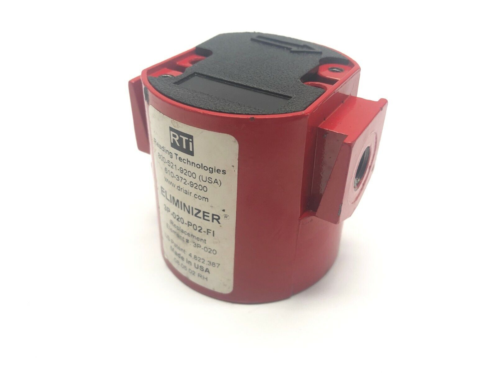 3P-020-P02-FI | RTI Eliminizer Auto Drain w/o Filter - Used - Maverick Industrial Sales