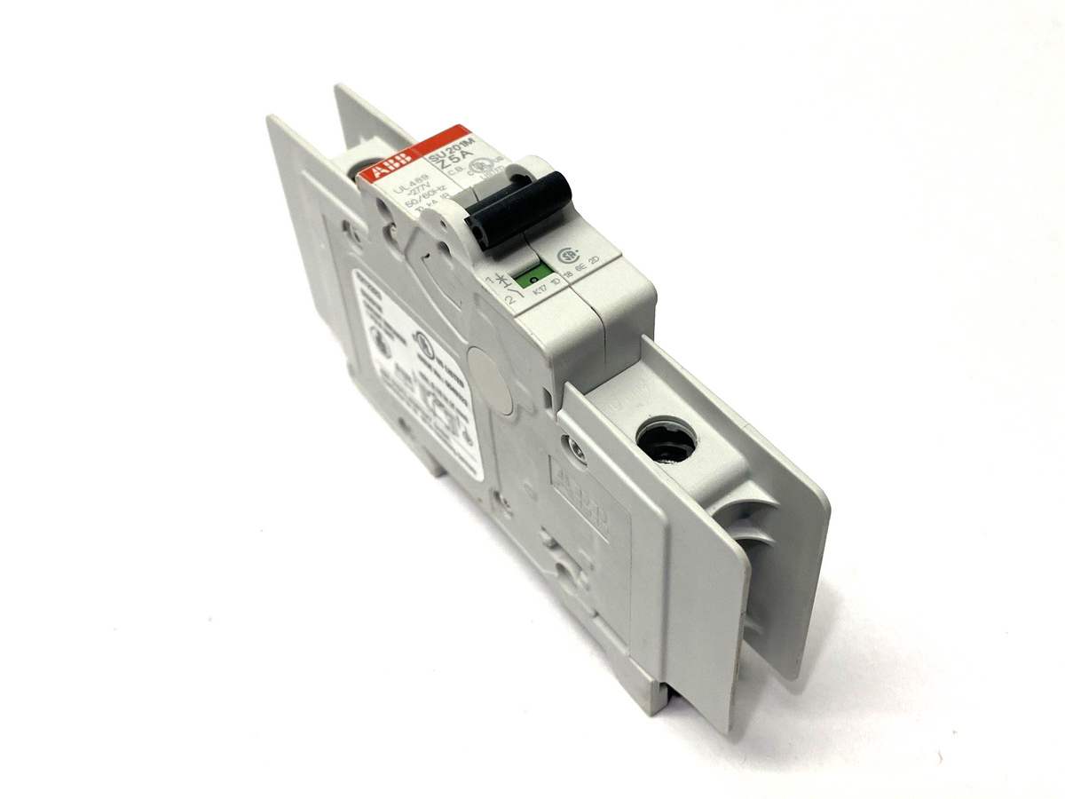 ABB SU201M-Z5 Miniature Circuit Breaker 1-Pole, 5A 277VAC 48VDC, 2CDS271337R0358 - Maverick Industrial Sales